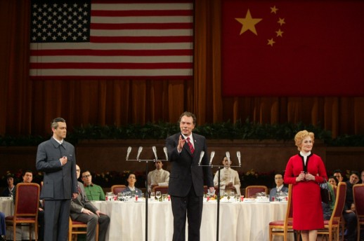  scene from Adams’s “Nixon in China.” English National Opera production photo: Alastair Muir