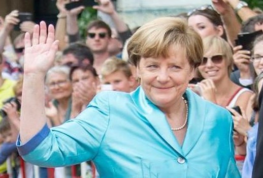 Oh Angela Merkel we love you get up