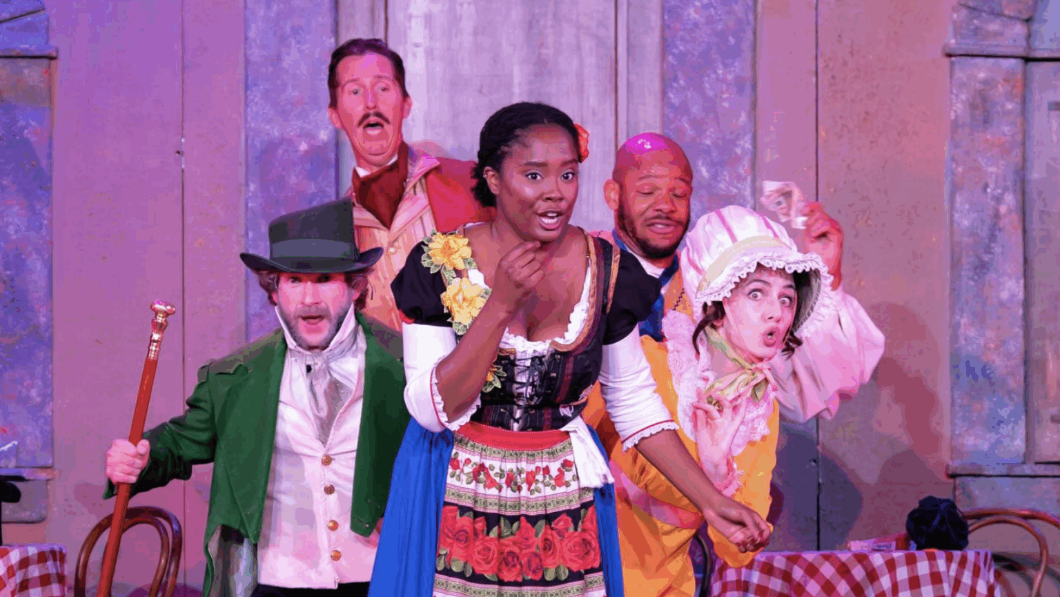 Pacific Opera Project Comic relief | Pacific Opera Project Review - Fra Diavolo | Parterre Box