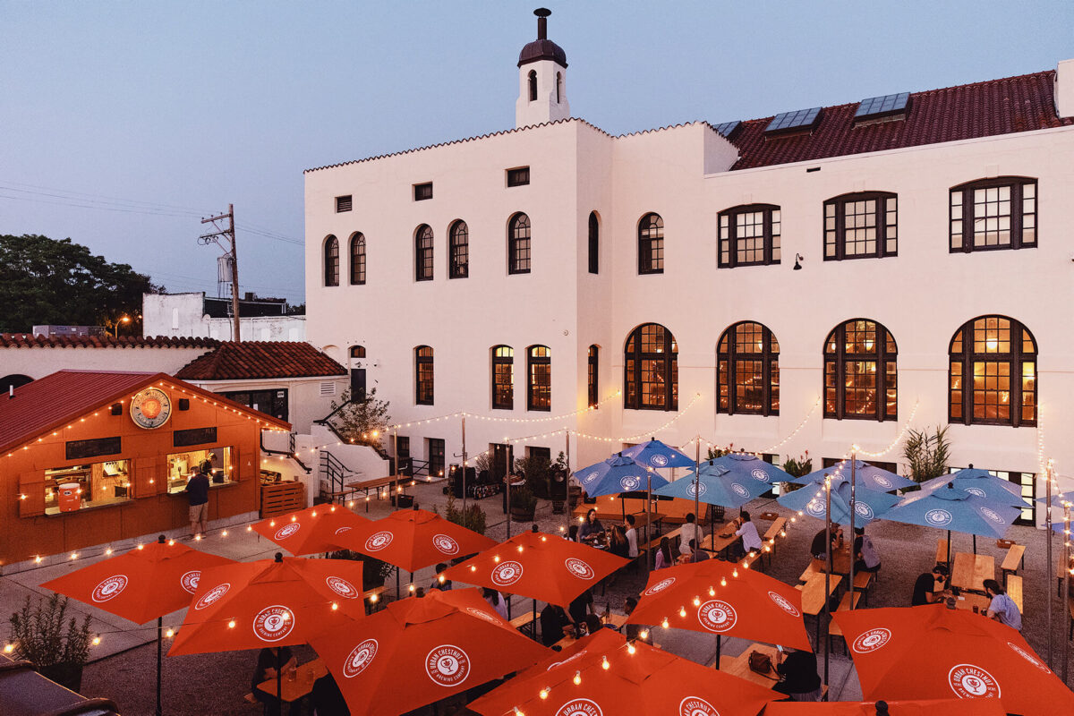 Urban Chestnut Midtown Biergarten. Photo courtesy of their website.
