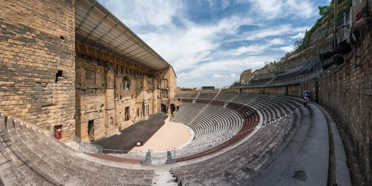 Roman theatre in Orange, France