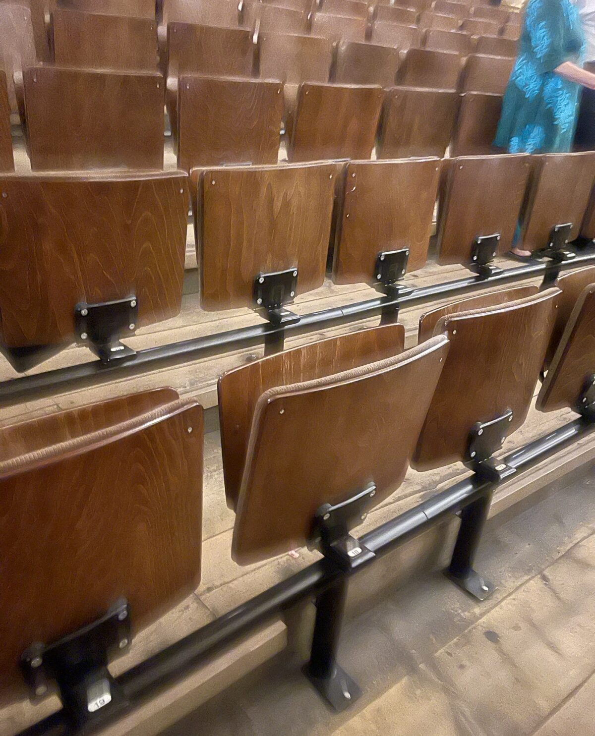 Seats at the Bayreuth Festspielhaus