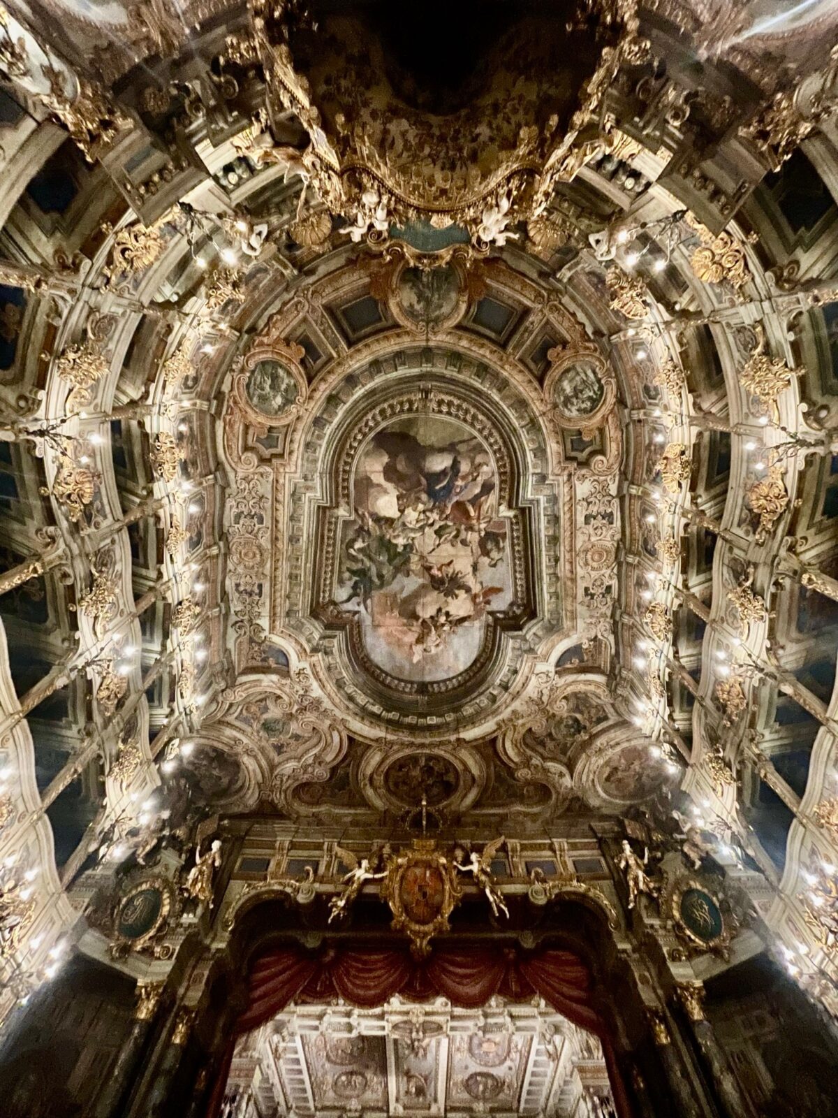 Ceiling of the Margravial Opera House