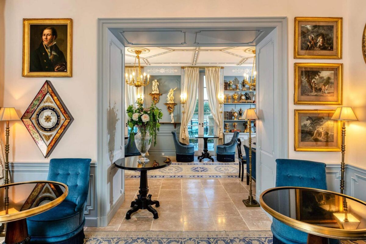 Salon Vilmorin at the Villa Saint-Ange